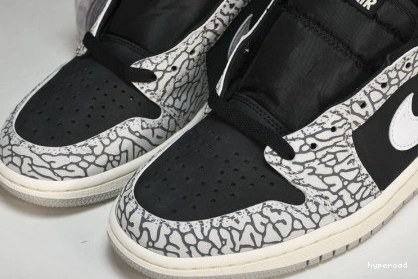 Hyperoad Cement 1 Jordan Low Retro Black OG 0726